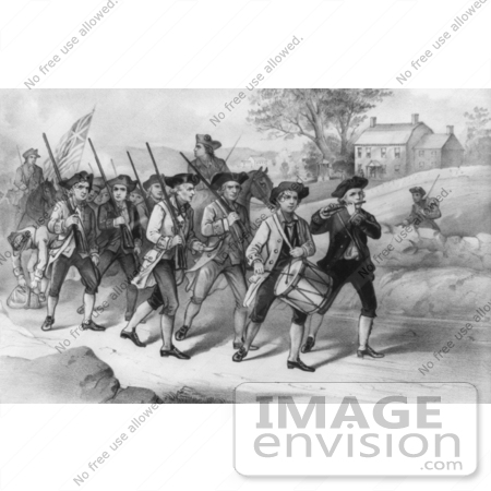 #1743 Heroes of 1776, Marching to the Fight by JVPD