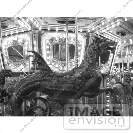 #175 Photograph of a Serpent on a Carousel by Jamie Voetsch