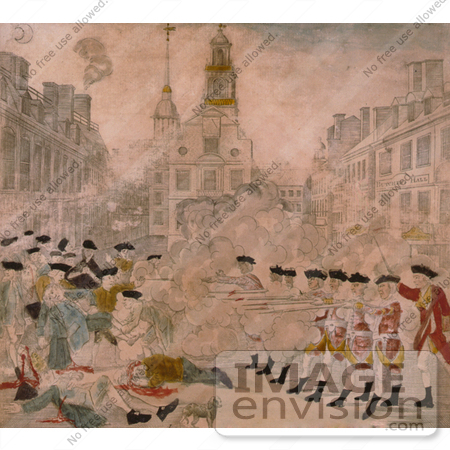 #1751 The Bloody Massacre Perpetrated in King Street, Boston by JVPD