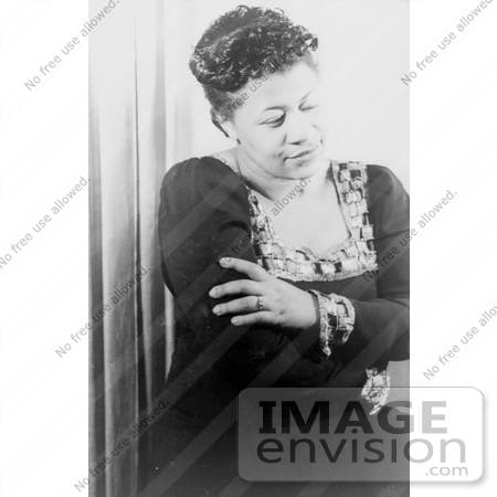 #17628 Picture of Jazz Singer Ella Fitzgerald by JVPD