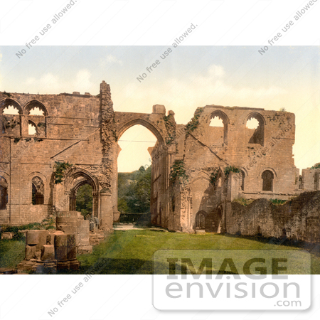 #17786 Photo of the Ruins of Furness Abbey in Cumbria, England by JVPD