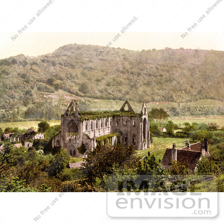 #17795 Photo of the Ruins of Tintern Abbey, England by JVPD