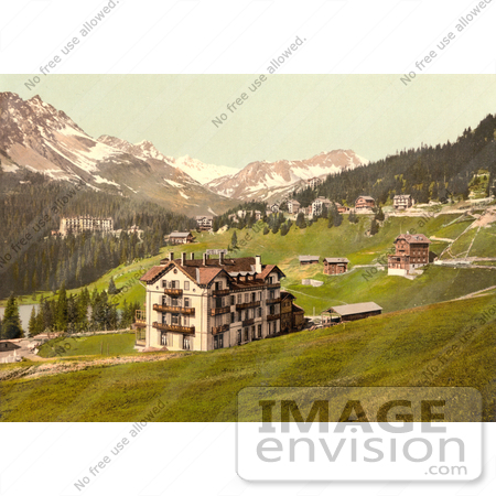 #17900 Picture of the Seehof Hotel, Arosa, Grisons, Switzerland by JVPD