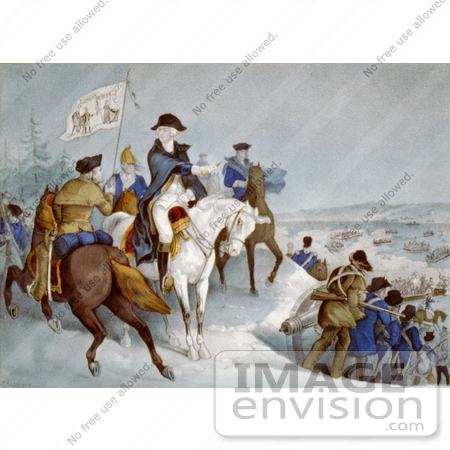 #1798 Washington, Crossing the Delaware by JVPD
