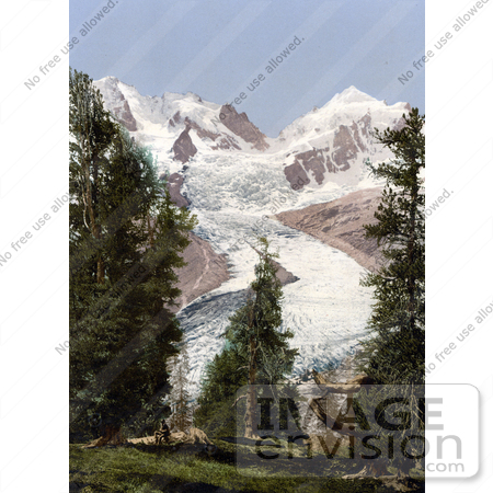 #18140 Photo of Piz Roseg Glacier, Upper Engadine, Grisons, Switzerland by JVPD