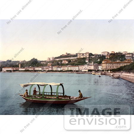 #18141 Photo of a Boat on Lake Lugano, Lugano, Ticino, Tessin, Switzerland by JVPD