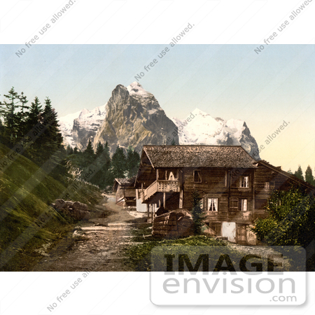 #18170 Photo of the Sawmill in Rosenlaui, Bernese Oberland, Switzerland by JVPD