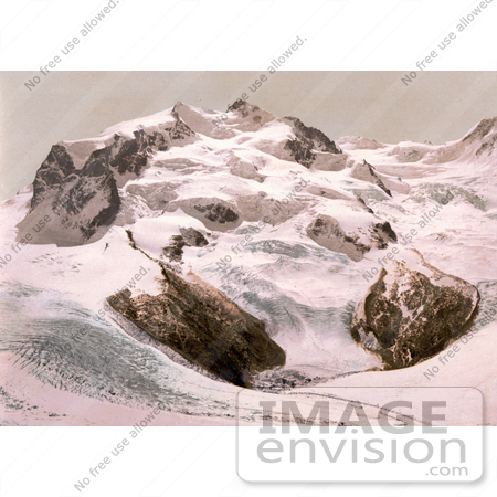 #18189 Photo of Monte Rosa in the Swiss Alps, Valais, Switzerland by JVPD