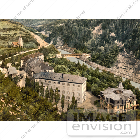 #18196 Photo of the Kurhaus Hotel, Tarasp, Lower Engadine, Grisons, Switzerland by JVPD