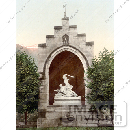 #18198 Photo of Winkelried Monument in Nidwalden, Stans, Unterwald, Switzerland by JVPD