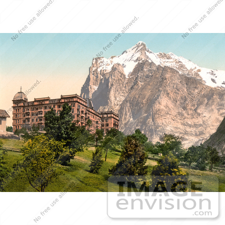 #18208 Photo of Hotel Baren Near Wetterhorn Mountain, Bernese Oberland, Switzerland by JVPD