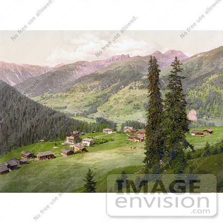 #18247 Photo of the Village of Clavadel, Grisons, Switzerland by JVPD