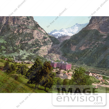 #18274 Photo of Grindelwald Village, Swiss Alps, Bernese Oberland, Switzerland by JVPD