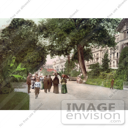 #18277 Photo of Hoheweg Avenue Resort Area, Interlaken, Berne, Bernese Oberland, Switzerland by JVPD
