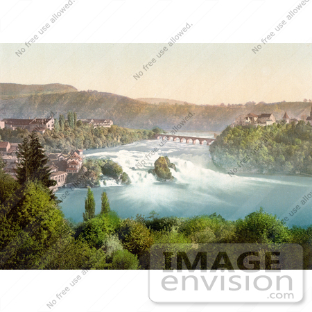 #18323 Photo of the Rhine Falls, Schaffhausen, Switzerland by JVPD