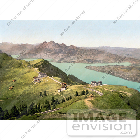 #18327 Photo of Lake Lucerne, Rigi Staffel and Pilatus, Rigi, Switzerland by JVPD