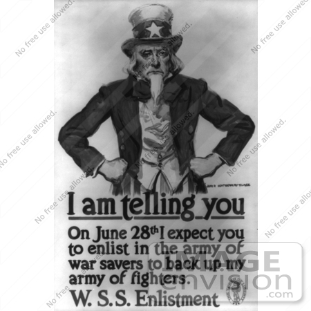 #1838 Uncle Sam - I am Telling You by JVPD