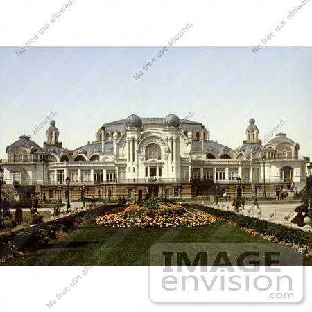 #18438 Photo of the Kursaal Hotel and Garden, Ostend, Belgium by JVPD