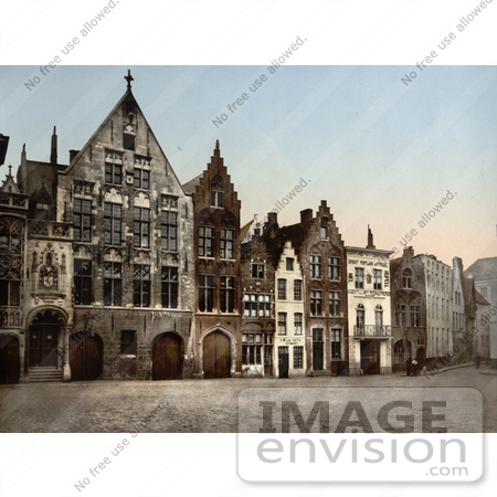 #18486 Photo of Buildings in Bruges, Belgium by JVPD