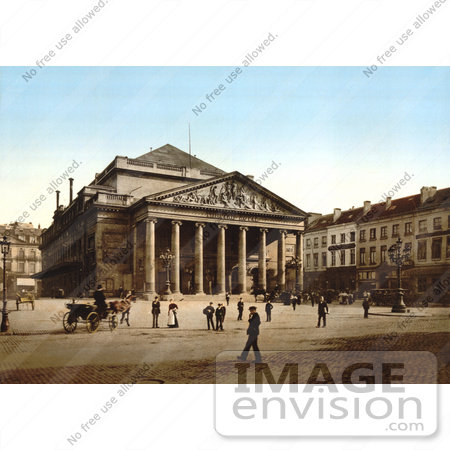 #18488 Photo of the Royal La Monnaie, De Munt Theatre, Brussels, Belgium by JVPD