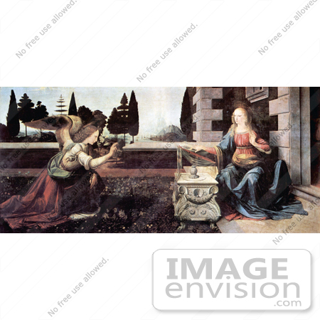 #18618 Photo of the Revelation to Mary by the Archangel Gabriel, the Annunciation by JVPD