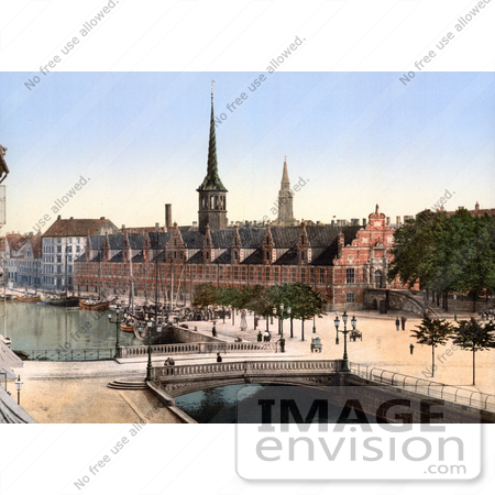 #18639 Photo of the Exchange Hall in Copenhagen, Denmark by JVPD