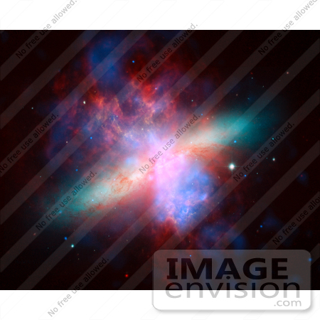 #18772 Photo of the Cigar Galaxy (Messier 82, NGC 3034) in the Ursa Major Constellation by JVPD