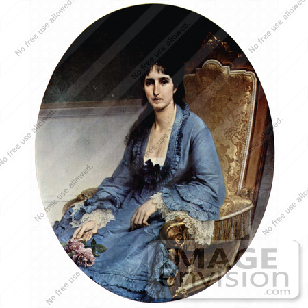 #19021 Photo of Antonietta Negroni Prati Morosini Seated in a Chair by JVPD