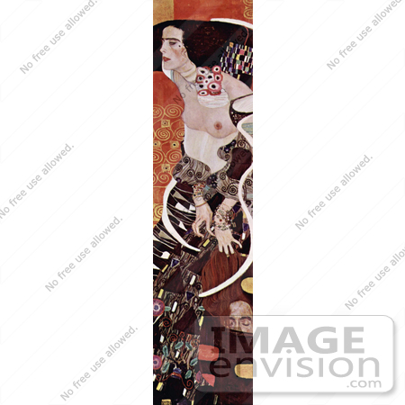 #19080 Photo of a Nude Woman, Salome, by Gustav Klimt by JVPD