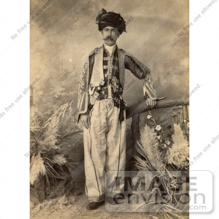 #19103 Photo of a Kurdish Chief Man in Turkey by JVPD