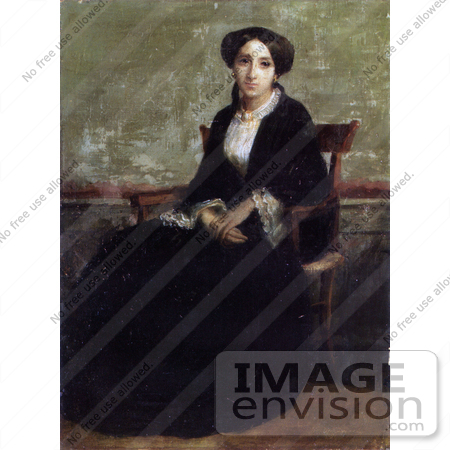 #19305 Photo of a Portrait of Genevieve Bouguereau by JVPD