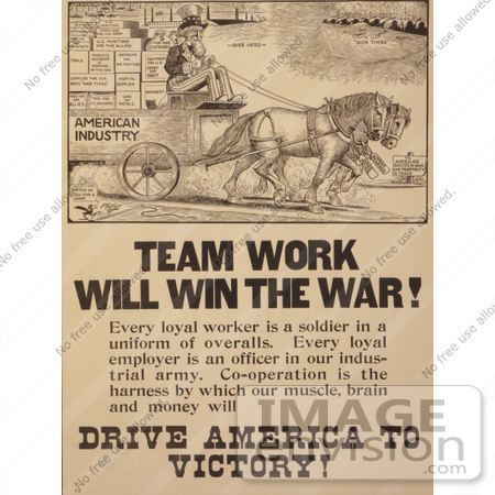 #1931 Team Work Will Win the War! by JVPD