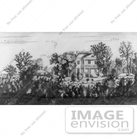 #1940 Property of Mrs. Jephson, the Present Residence of John Adams by JVPD