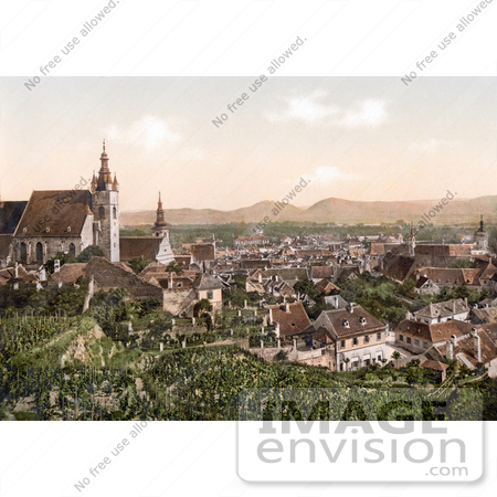 #19416 Photo of the Town of Krems in Lower Austria, Austro-Hungary by JVPD