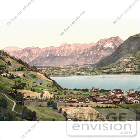 #19479 Photo of the Town of Zell on the Lake Zell am See, Austria by JVPD