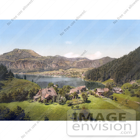 #19507 Photo of St. Gilgen on Wolfgangsee Lake With a View of the Zwolferhorn, Salzburg, Upper Austria by JVPD