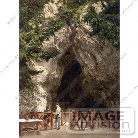 #19565 Photo of a Gate at the Grotto Entrance to the Postojna Cave in Adelsberg, Postojna, Postumia, Carniola, Slovenia by JVPD