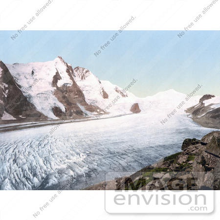 #19566 Photo of Grossglockner Mountain and Johannisberg in Carinthia by JVPD