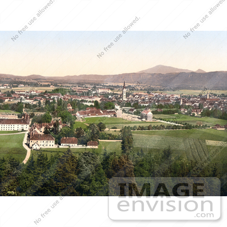 #19573 Photo of the City of Klagenfurt am Worthersee in Carinthia, Austria by JVPD
