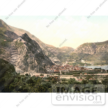 #19578 Photo of the Village of Kotor, Cattaro, Dalmatia by JVPD