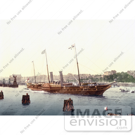 #19667 Photo of the Royal Yacht Called Osborne by JVPD