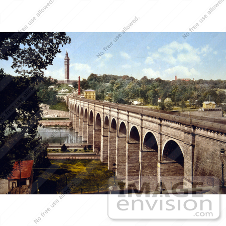 #19681 Photo of the High Bridge Over Harlem River, New York City by JVPD