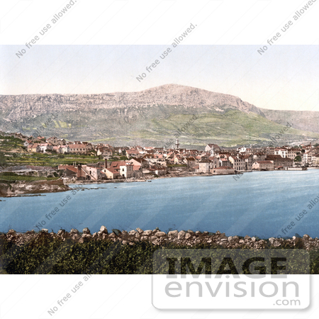 #19690 Photo of the City of Trogir, Trau, Croatia on the Adriatic Coast by JVPD