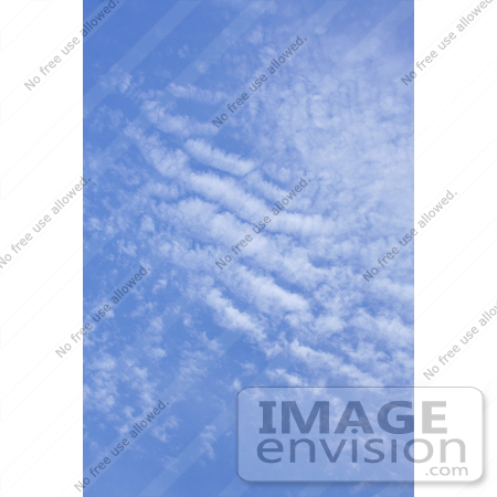 #197 Image of Whispy Clouds in a Blue Sky by Jamie Voetsch