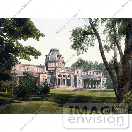 #19734 Photo of a Domed Building on St. Margaret’s Isle, Budapest, Hungary by JVPD