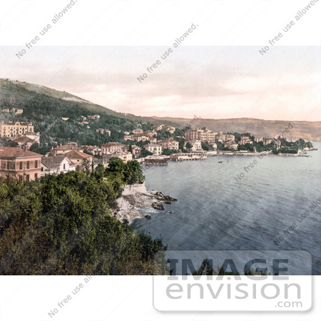 #19783 Photo of the Town of Opatija, Abbazia, Sankt Jakobi, Istria, Croatia by JVPD