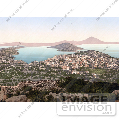 #19797 Photo of a Cityscape of Mali Losinj, Lussin-Piccolo, Lussinpiccolo, Istria, Croatia by JVPD