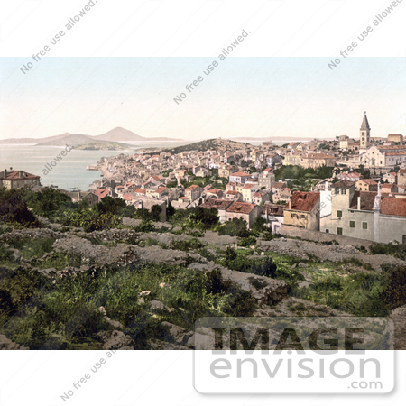 #19798 Photo of the Coastal City of Mali Losinj, Lussinpiccolo, Istria, Croatia by JVPD