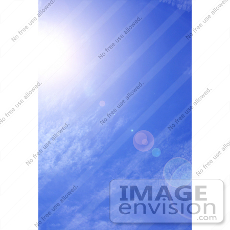 #198 Photograph of a Sunny Blue Sky by Jamie Voetsch