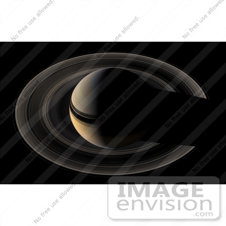 #20033 Stock Photography of Saturn’s Icy Rings by JVPD